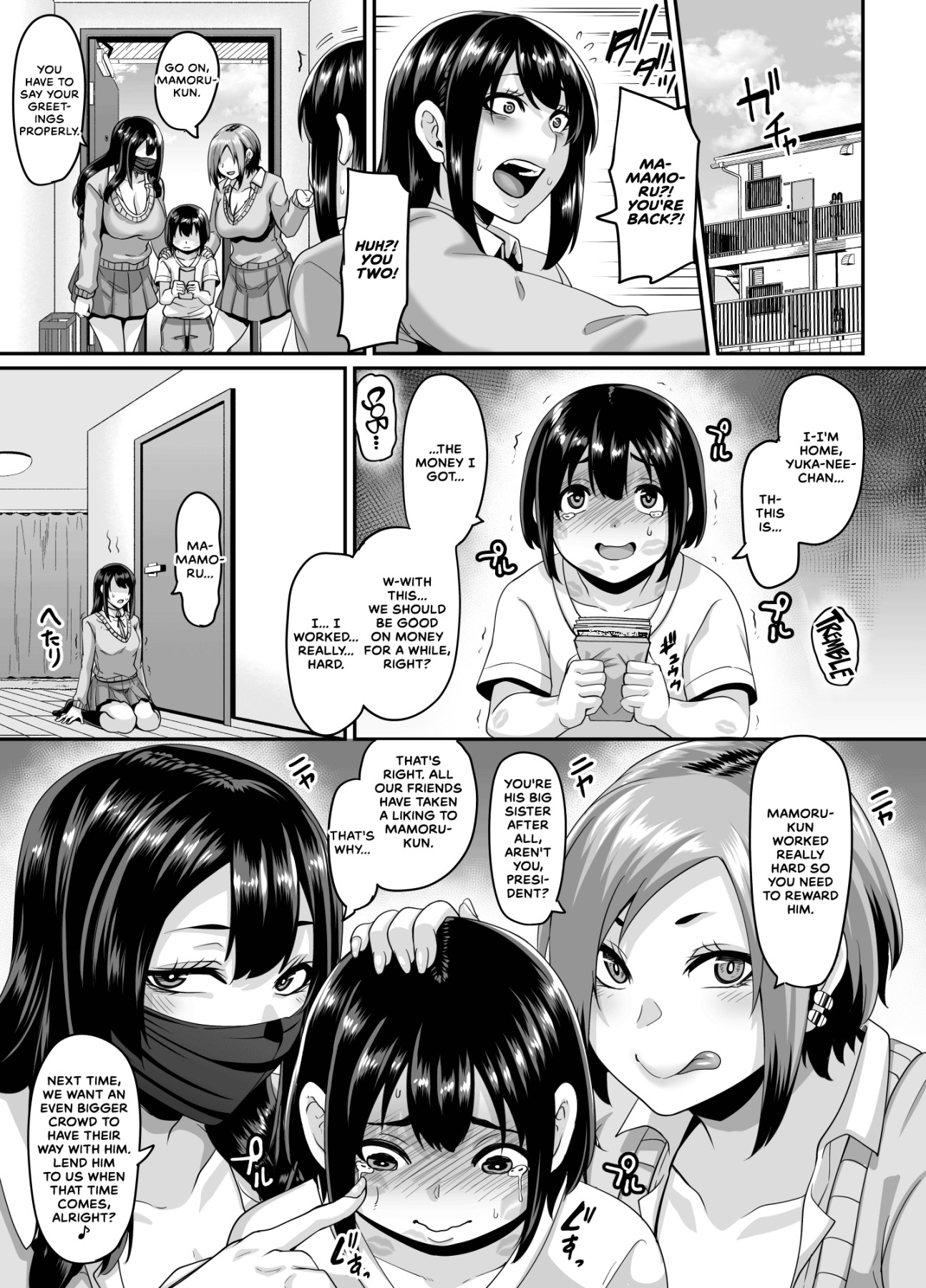 Hentai Manga Comic-We Compensated Dating Sluts Will Buy Your Little Brother So We Can show Him So Love And Turn Him Into a Dry-Orgasming Playboy-Read-43